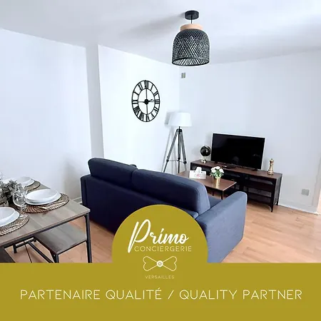 Le Roy Soleil Cosy & Coeur Du Quartier Saint-Louis Appartement Versailles Buitenkant foto